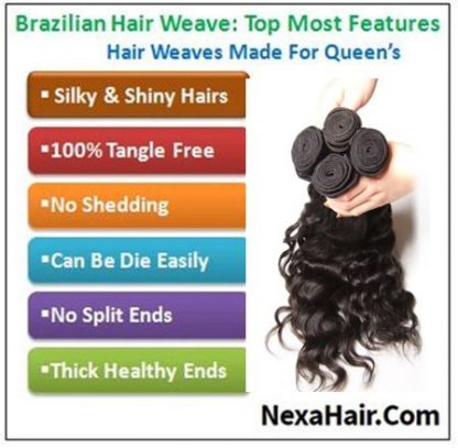 1 Bundle Human Hair Natural Wave Virgin Remy Hair img 4
