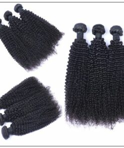 3 Bundle Indian Jerry Curly Human Hair Extensions img 3-min