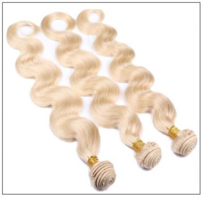 3 Bundles Body Wave 613 Blonde Virgin Human Hair img 3-min