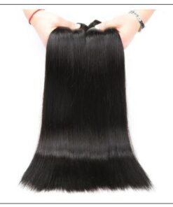 3 Bundles Bone Straight Malaysian Human Hair Weaving img 4-min