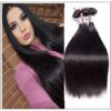 3 Bundles Bone Straight Malaysian Human Hair Weaving img-min