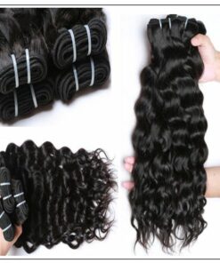 3 Bundles Brazilian Natural Wave Hair Weaves img 2-min