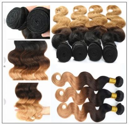 3 Bundles Brazilian Ombre Body Wave Human Hair img 4