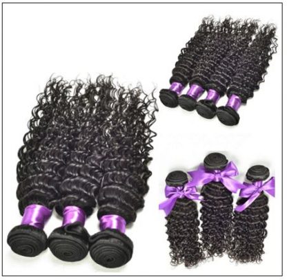 3 Bundles Indian Deep Wave Human Virgin Hair img 2-min