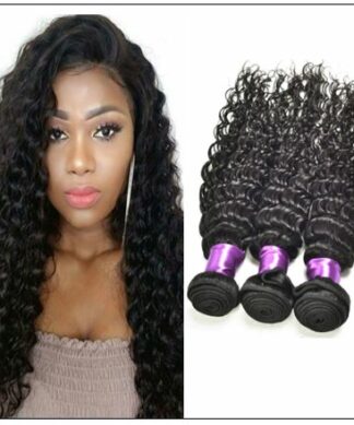 3 Bundles Indian Deep Wave Human Virgin Hair img-min