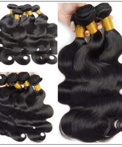 3 Bundles Indian Human Body Wave 100% Virgin Hair img 3-min