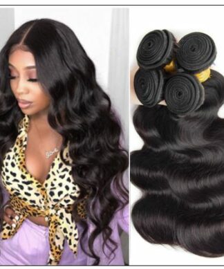 3 Bundles Indian Human Body Wave 100% Virgin Hair img-min