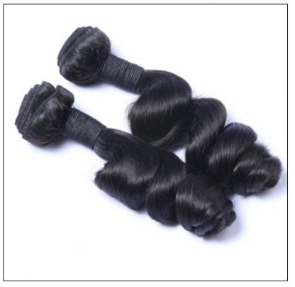 3 Bundles Indian Loose Wave Human Virgin Hair Weft img 4