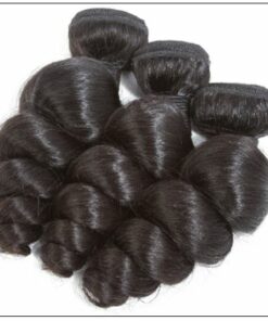 3 Bundles Indian Loose Wave Virgin Human Hair Weave img 4-min