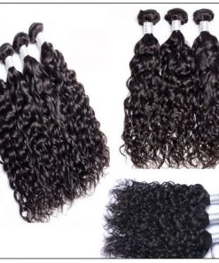 3 Bundles Peruvian Natural Wave Weave Natural Color Hair img 4-min