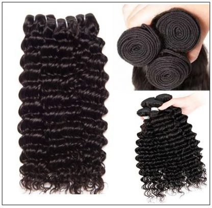 3 Bundles Unprocessed Virgin Hair Wholesale Deep Wave Hair img 3-min