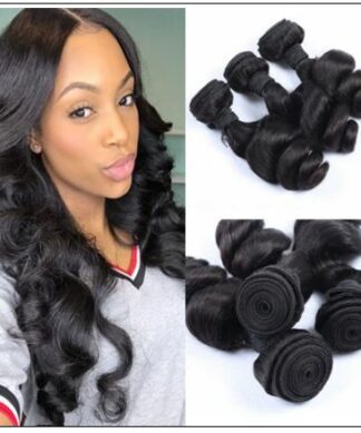 3 Bundles Virgin Malaysian Loose Wave Hair img 1