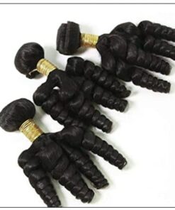 3 Bundles Virgin Remy Hair Short Curly Weave img 4-min