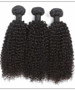 3 Bundles100% Virgin Human Hair Kinky Curly Hair img 3-min