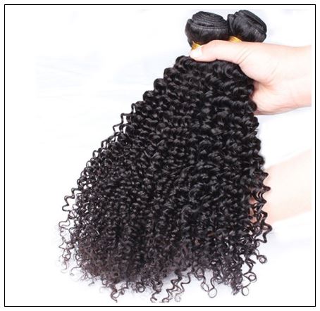 3 Bundles100% Virgin Human Hair Kinky Curly Hair img 4-min