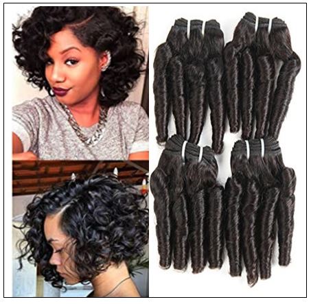 4 Bundles Spiral Curl Hair Bundles 100% Human Hair Extensions