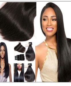 4 bundle straight hair extension img 3