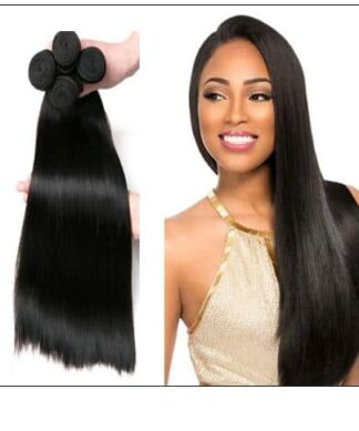 4 bundle straight hair extension img