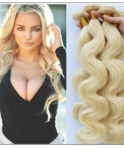 Blonde Body Wave Hair Weave img-min
