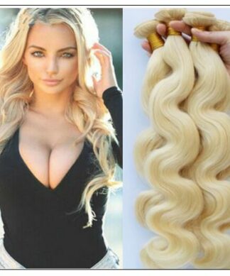 Blonde Body Wave Hair Weave img-min