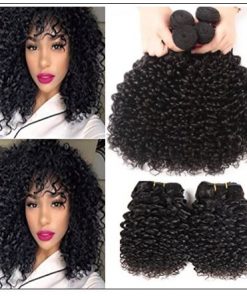 Brazilian Jerry Curly Hair Weaving img 4 min