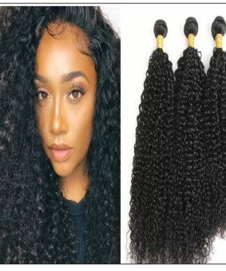 Brazilian Jerry Curly Hair Weaving img-min