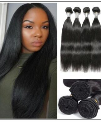 Brazilian Straight Unprocessed Virgin Hair Weave img-min