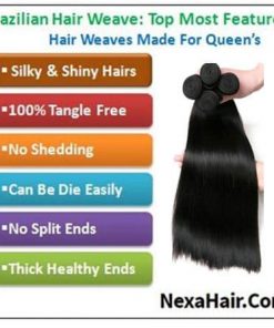 Brazilian straight hair bundles img 3