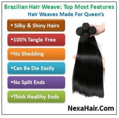 Brazilian straight hair bundles img 3