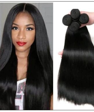 Brazilian straight hair bundles img