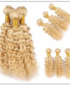 Deep Wave 613 Color Hair Weft Blonde Bundles 10-24 Inch img 2-min