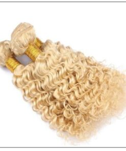 Deep Wave 613 Color Hair Weft Blonde Bundles 10-24 Inch img 4-min