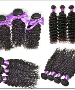 Good Quality 3 Bundles Cheap Deep Wave Human Virgin Hair img 2-min