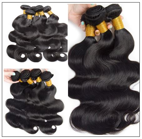 Indian Body Wave Hair Extensions-100% Human Hair img 2-min