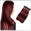 Indian Color Weave Hairstyles Rich Copper Red Straight Human Hair img-min
