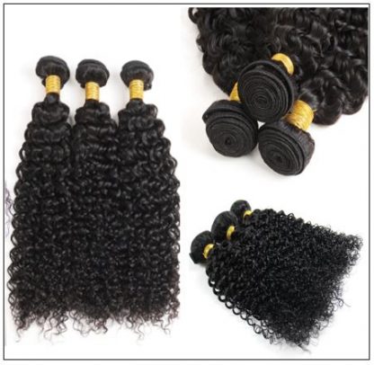 Indian Jerry Curl Hair Weave -100% Virgin Hair img 2-min