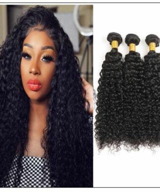 Indian Jerry Curl Hair Weave -100% Virgin Hair img-min