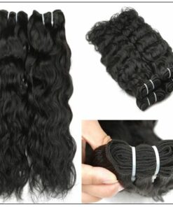 Indian Natural Wave Hair Weave img 3-min