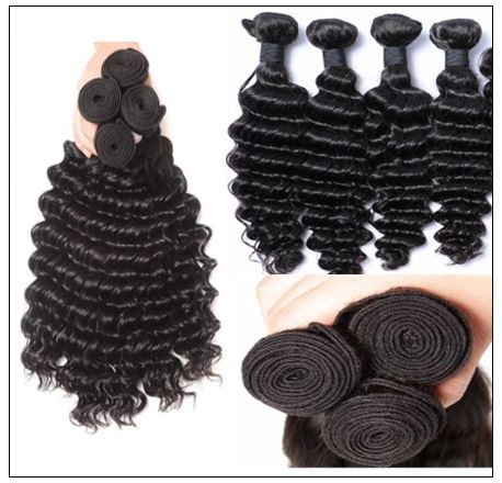 Indian Virgin Deep Wave Hair Bundle img 4-min