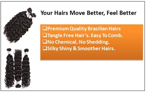 Indian Water Wave Human Hair Bundle- 100% Virgin 1-min