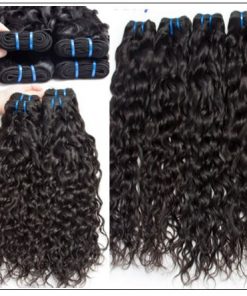 Indian Water Wave Human Hair Bundle- 100% Virgin img 3-min
