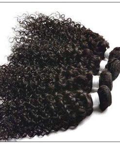 Jerry Curly Human Hair Weave-100% Raw and virgin img 3-min
