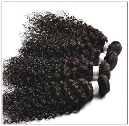 Jerry Curly Human Hair Weave-100% Raw and virgin img 3-min