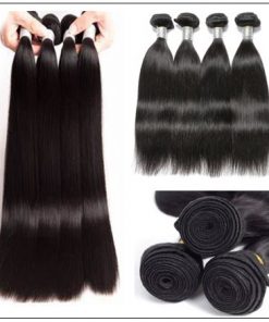 Malaysian Straight Remy Human Hair Weave-100% Virgin img 2-min