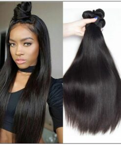 Malaysian Straight Remy Human Hair Weave-100% Virgin img-min