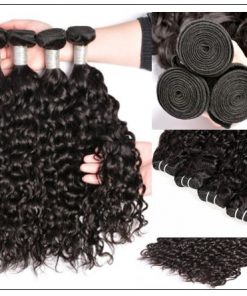 Malaysian Unprocessed Water Wave Weave-100% Virgin Hair img 3-min