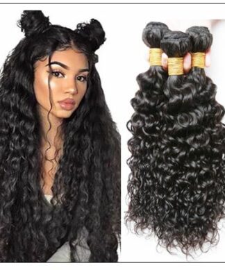 Malaysian Unprocessed Water Wave Weave-100% Virgin Hair img-min