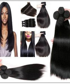 Malaysian straight hair bundle img 2