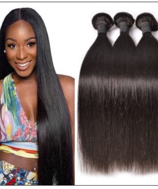 Malaysian straight hair bundle img