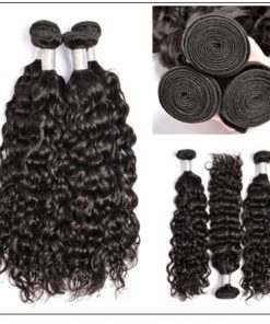 Peruvian Water Wave Hair Weaving-100% Human Hair img 2-min